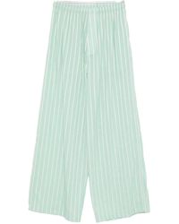Balenciaga - Loose-Fit Trousers With Striped Pattern - Lyst