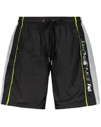 Philipp Plein - Short De Bain À Logo Imprimé - Lyst