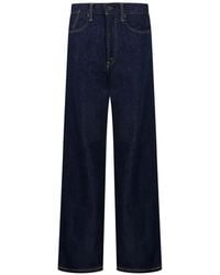 Kuro - Cinch-Strap Straight-Leg Jeans - Lyst