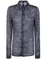 SAPIO - Chemise À Motif Graphique - Lyst