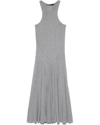 Bimba Y Lola - Melange Sleeveless Midi Dress - Lyst