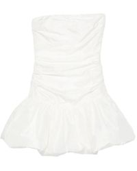 ROTATE BIRGER CHRISTENSEN - Taffeta Balloon Mini Dress - Lyst