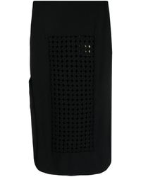 A.W.A.K.E. MODE - Woven Midi Skirt - Lyst