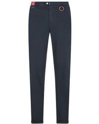 Sartoria Tramarossa - Broek Met Metalen Ringdetail - Lyst