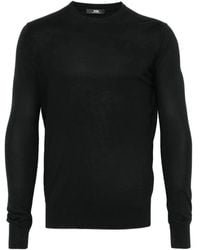 Alpha Studio - Fine-Knit Sweater - Lyst
