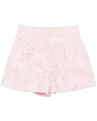 Shiatzy Chen - Lightweight Jacquarded Shorts - Lyst