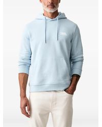 KARL LAGERFELD - Logo-Print Drawstring Hoodie - Lyst