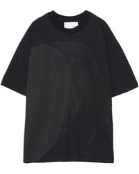 Yoshio Kubo - Mesh-Panelled T-Shirt - Lyst
