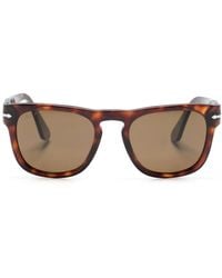 Persol - Elio Tortoiseshell-Effect Square-Frame Sunglasses - Lyst
