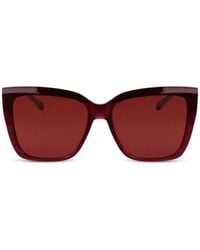 Ferragamo Eyewear - Lunettes De Soleil À Monture Papillon - Lyst