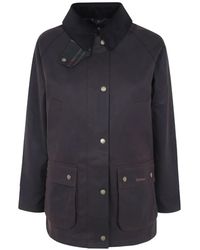 Barbour - Oversized Corduroy-Collar Parka - Lyst