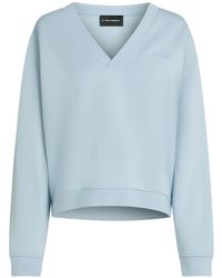 Karl Lagerfeld - Sudadera con logo bordado - Lyst