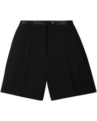 KHAITE - Micha Pressed-Creases Shorts - Lyst
