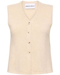 EMERSON RENALDI - Button-Up V-Neck Vest - Lyst