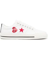 COMME DES GARÇONS PLAY - X Converse One Star Sneakers - Lyst