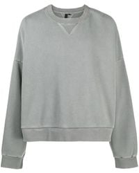 Entire studios - Mélange-Effect Cotton Sweatshirt - Lyst