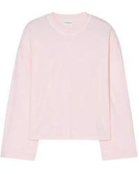 Closed - Logo-Embroidered Crew-Neck T-Shirt - Lyst