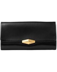 Jimmy Choo - Cinch Leather Clutch Bag - Lyst