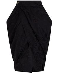 Uma Wang - Draped Asymmetric Skirt - Lyst