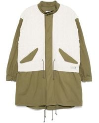 Junya Watanabe - X Richmond Knitwear Panelled Parka - Lyst