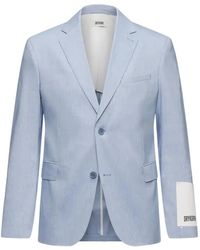 DRYKORN - Blazer Boutonné À Revers Crantés Yames - Lyst