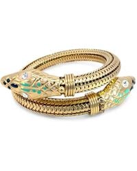 Gas Bijoux - Cobra Wrap-Design Bracelet - Lyst