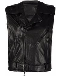 Giorgio Brato - Leather Biker Jacket - Lyst