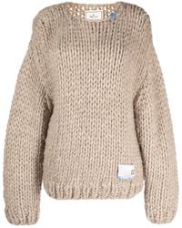 Maison Mihara Yasuhiro - Chunky-knit Pullover Jumper - Lyst