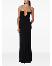 Christopher Esber - Arced Palm Strapless Dress - Lyst