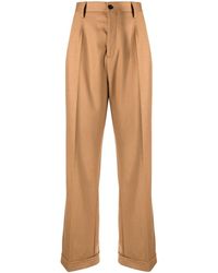 Marni - High-waisted Wide-leg Trousers - Lyst