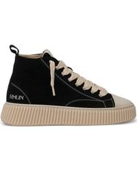 Rhun - High-Top Fluted-Sole Sneakers - Lyst