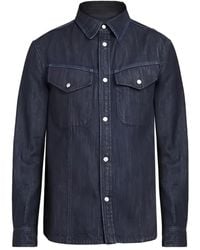 Ferragamo - Flap-Pocket Cotton Jacket - Lyst