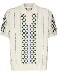 Drole de Monsieur - ケーブルニット ポロネックセーター - Lyst