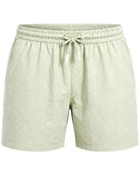 04651 Handelsgesellschaft MBH & Co. KG - Seersucker Swim Shorts - Lyst