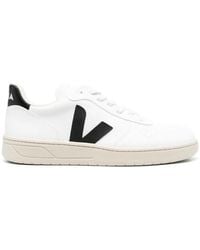 Veja - V-10 ロゴパッチ スニーカー - Lyst