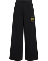 MM6 by Maison Margiela - Elasticated Patch Pocket Trousers - Lyst