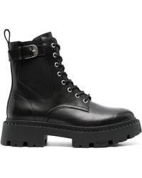 Ash - 40Mm Lace-Up Leather Boots - Lyst