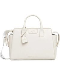 ARMANI EXCHANGE - Zip-Fastening Tote Bag - Lyst