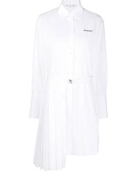 Off-White c/o Virgil Abloh - Shirt Dress - Lyst