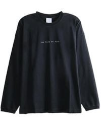 Vetements - Slogan-Print Long-Sleeve T-Shirt - Lyst