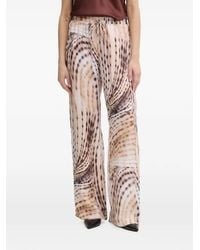 Guess - Abstract-Print Drawstring Trousers - Lyst