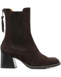 Mara Bini - Stiefeletten aus Wildleder 60mm - Lyst