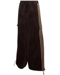 adidas - Corduroy Side-Stripe Cargo Pants - Lyst