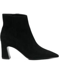 Bibi Lou - Saint Pointed-Toe Suede Ankle Boots - Lyst