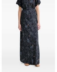 Munthe - Bardot Floral Maxi Skirt - Lyst