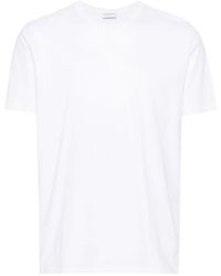 Saint Laurent - T-Shirt mit rundem Ausschnitt - Lyst