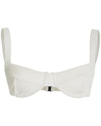 Haight - Ribbed Underwired Bikini Top - Lyst