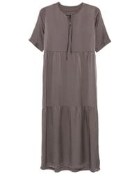 Private 0204 - Tiered Tie-Fastening Dress - Lyst