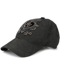 Dolce & Gabbana Gorra de béisbol con parche DG - Negro
