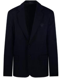 Gucci - Logo-Embroidered Single-Breasted Blazer - Lyst
